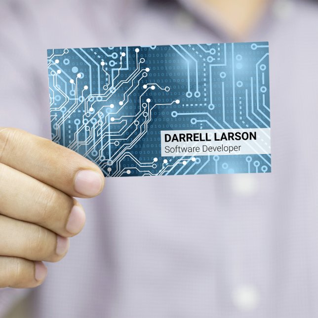 Cartão De Visita Conselho de Circuito | Matriz de códigos das luzes (Criador carregado)