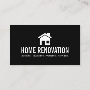 Cartão De Visita Construção de Renovação Remodelação da Casa