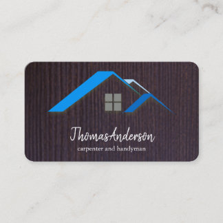 Cartão De Visita Construção Personalizada Preta Profissional