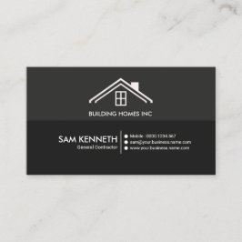 Cartão De Visita Construção simples criativa profissional