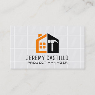 Cartão De Visita Construtor Empreiteiro Geral