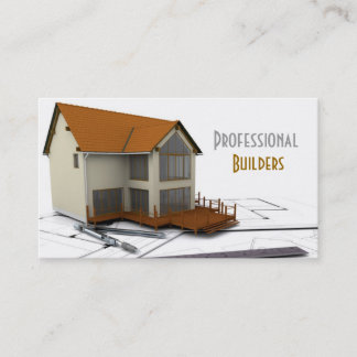 Cartão De Visita Construtores/cartão de indústria da construção