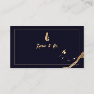 Cartão De Visita Consulta de Tatuagem de Luxo com Artista Premium G
