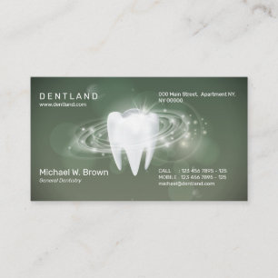 Cartão De Visita Consulta Odontológica de Dentes
