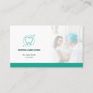 Cartão De Visita Consulta odontológica personalizada de dentista mo