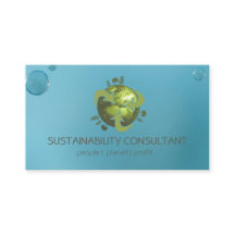 Consultante moderno da sustentabilidade do