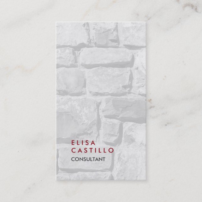 Cartão De Visita Consultor de tendências de cálculos simples em pre (Frente)