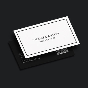 Cartão De Visita Consultor Luxo Profissional Minimalista Preto Bran