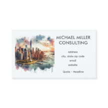 Consultoria de Aquarela do Horizonte de NYC