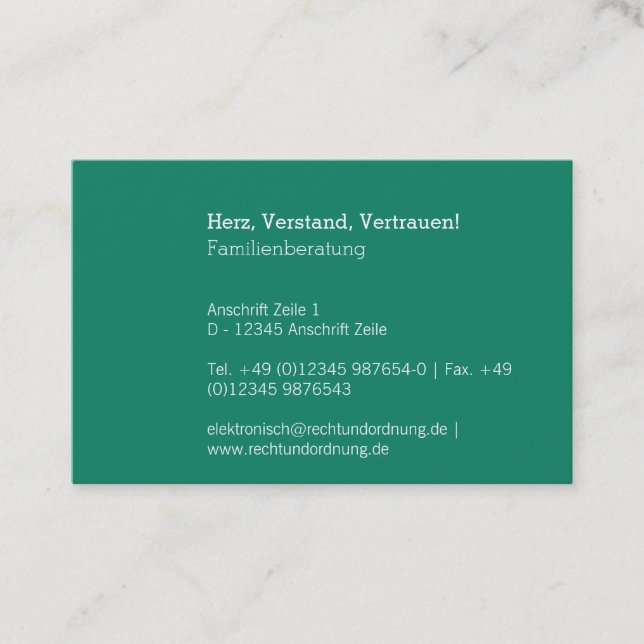 Cartão De Visita consultoria, treinador, respeito social (Frente)