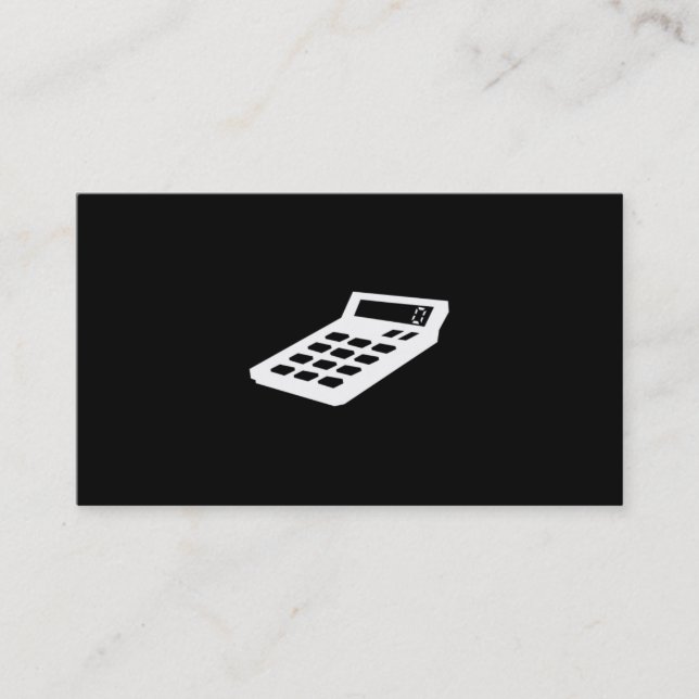Cartão De Visita Contador (Frente)