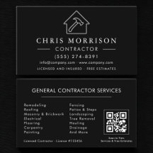 Contratante Geral de Construção QR Code