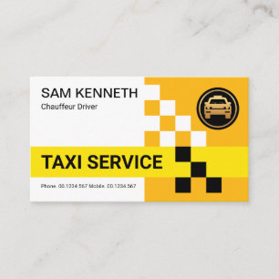 Cartão De Visita Controlador Cab de Caixas de Verificação de Táx