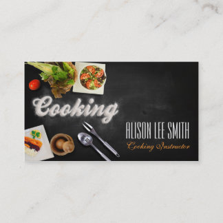 Cartão De Visita Cooking Instructor / Chef