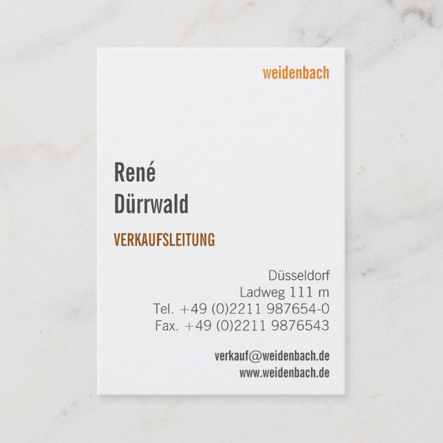 Cartão De Visita Coole Visitenkarten (Frente)