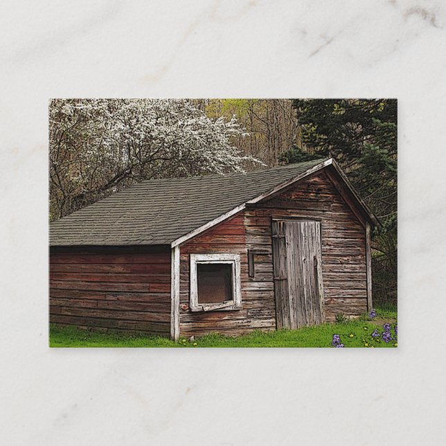 Cartão De Visita Coop de frango no Primavera ATC (Frente)