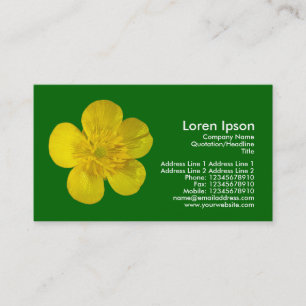 Cartão De Visita Copo - Verde-Grama