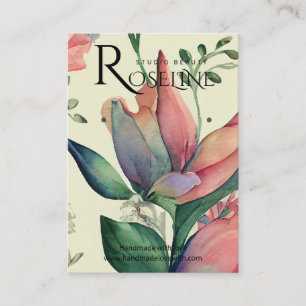 Cartão De Visita Cor pastel, cor púrpura, Vestígio