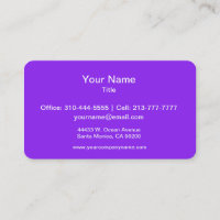 Cor Sólida Neon Roxo Personalizar