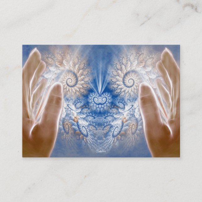 Cartão De Visita Coração de Reparação (Frente)