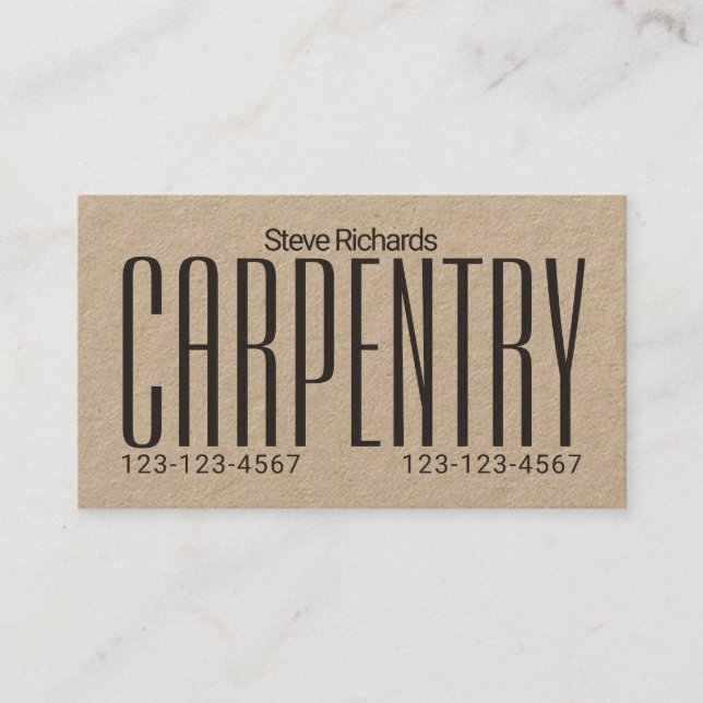 Cartão De Visita Corajosos gigantes estão para fora (Frente)