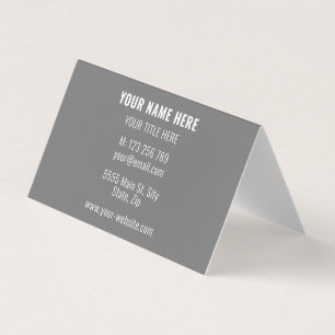 Cartão De Visita Cores Personalizadas do Endereço do Nome de Empre