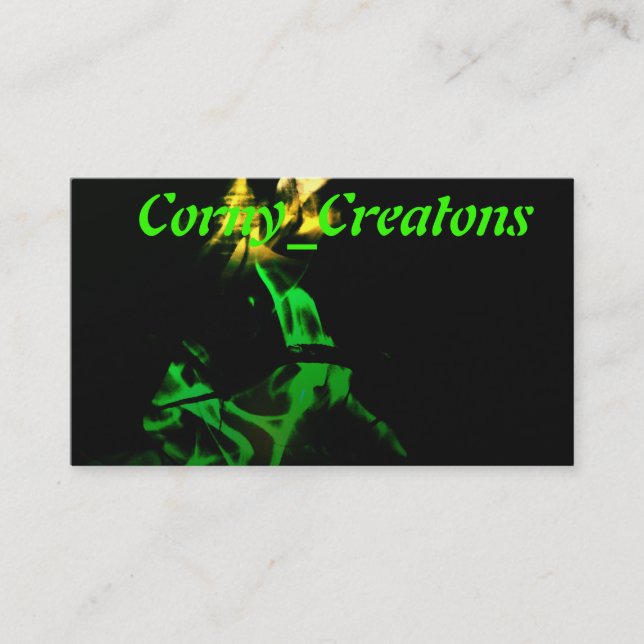Cartão De Visita Corny_Creations (Frente)