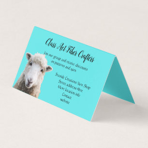 Cartão De Visita Coroa Compre de Fibra de Fio Ovino Permanente