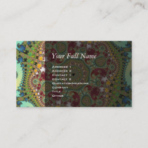 Cartão De Visita Coronel - Fractal