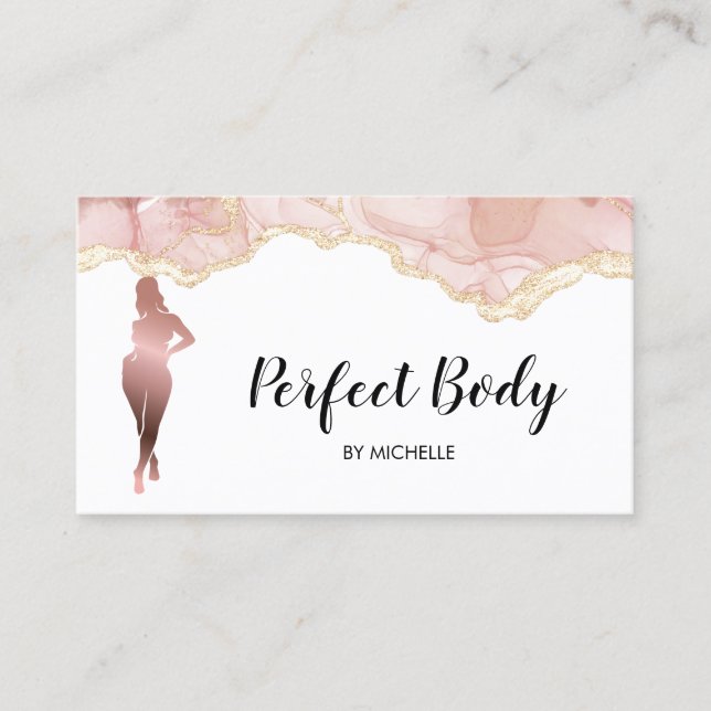 Cartão De Visita Corpo Esculpindo Malhação Linergie Waist Trainer B (Frente)