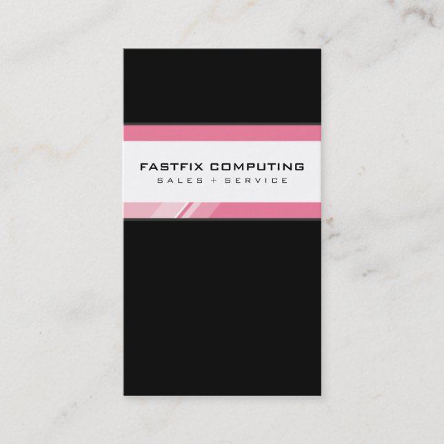 CARTÃO DE VISITA CORPORATE: alta tecnologia 2P (Frente)