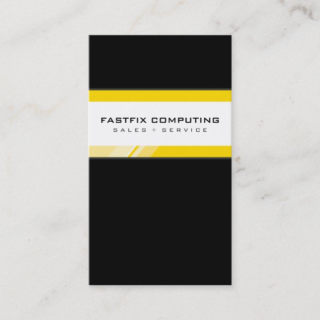 CARTÃO DE VISITA CORPORATE :: alta tecnologia, ris (Frente)