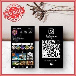 Cartão De Visita Corretor de Imóveis Realtor Instagram Código QR Pr