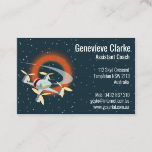 Cartão De Visita Corrida de Drones