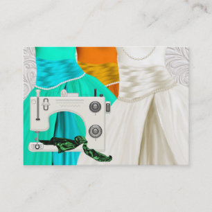 Cartão De Visita Costura/Moda/Esforço