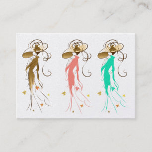 Cartão De Visita Costura/Moda/Esforço