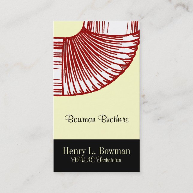 Cartão De Visita Cotovelo Duct (Frente)