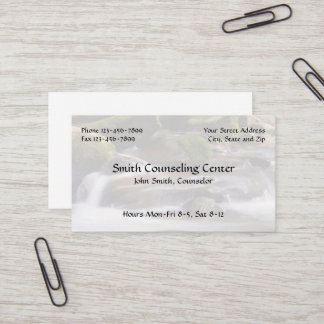 Cartão De Visita Counselor Psychologist Mental Health Business Card