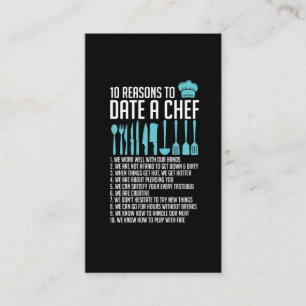 Cartão De Visita Cozinha Engraçada Cozinha Chef Namorando Humor So