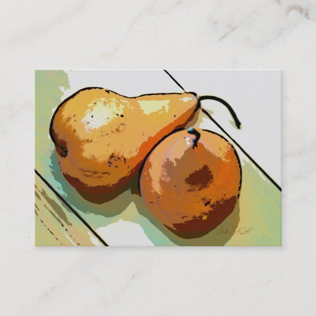 Cartão De Visita Cozinha feliz (Frente)