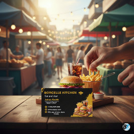 Cartão De Visita Cozinha Premium - Faça uma impressão duradoura