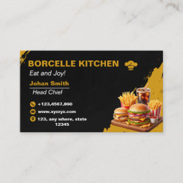 Cartão De Visita Cozinha Premium - Faça uma impressão duradoura