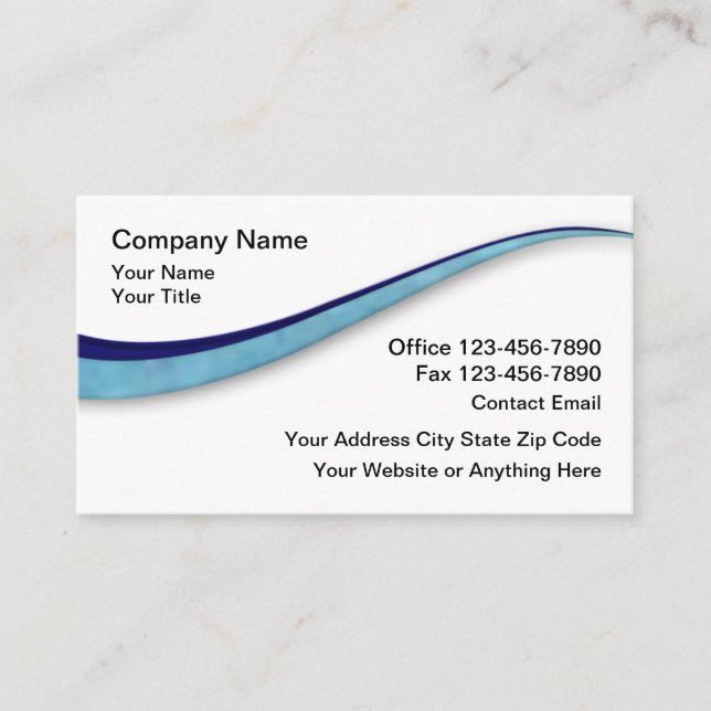 Cartão De Visita CPA Accountant Modern Business Cards Design (Frente)
