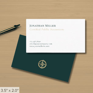 Cartão De Visita CPA minimalista moderna
