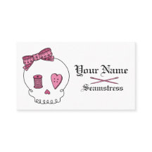 Crânio Sewing (rosa)