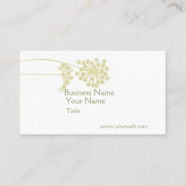 Cartão De Visita Cream White Professional Minimalista Moderno Elega