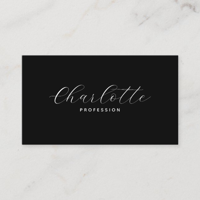 Cartão De Visita Create your own Business Card | QR code (Frente)