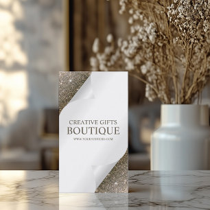 Cartão De Visita Creative Gifts Boutique Wrapping Service Souvenir