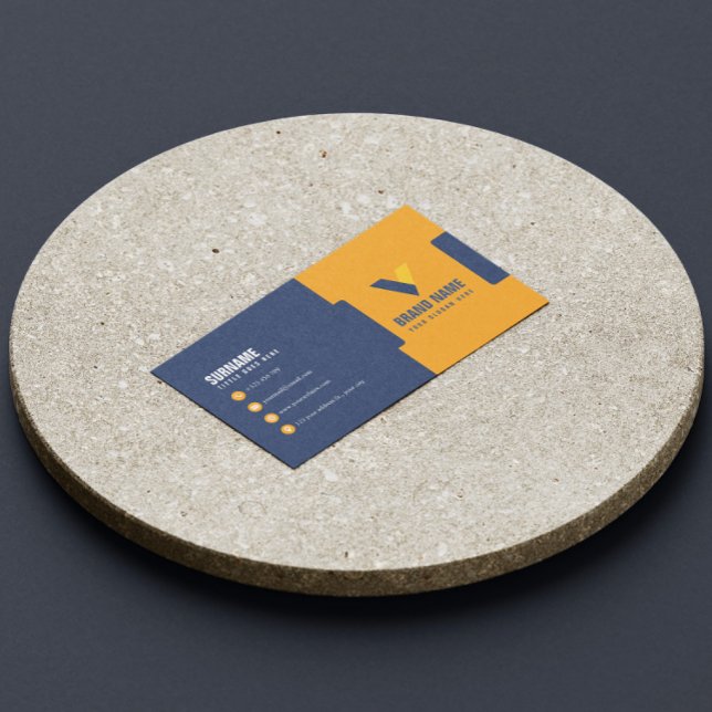 Cartão De Visita Creative Modern Elegant (Criador carregado)