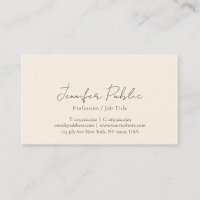 Creme de Assinatura de Script Elegante modelo
